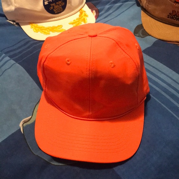 Blank hunter orange SnapBack - Picture 2 of 3